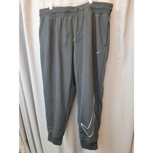 NWT Nike Logo Swoosh Jogger Dri-Fit Standard Fit High Rise 7/8 Length Pant 2x